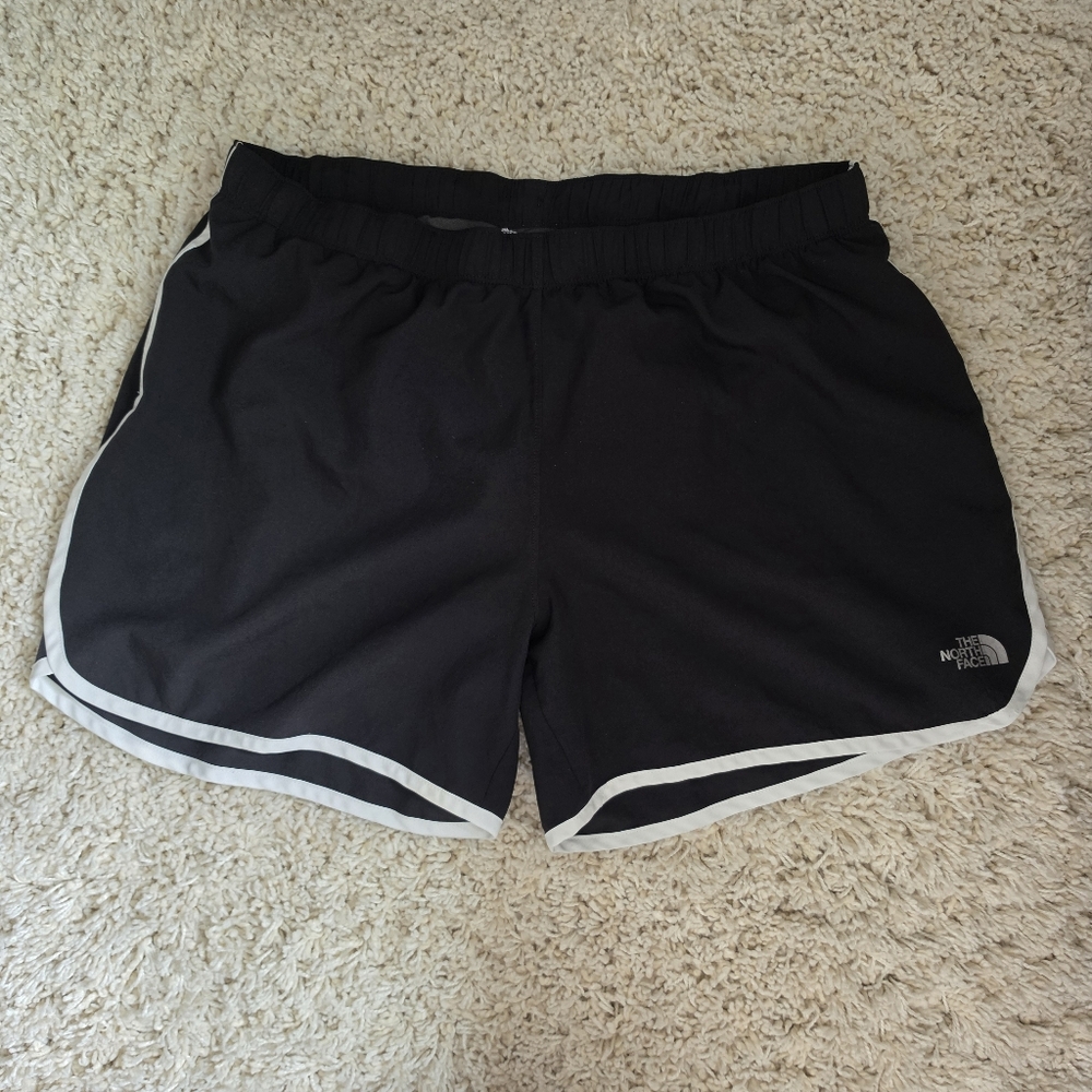 The North Face Womans Lined Black Running Outdoor Shorts